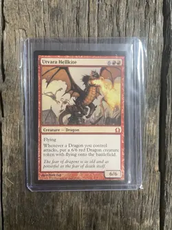 *UTVARA HELLKITE* Return to Ravnica : MTG Magic The Gathering - Single Card : NM - Image 1