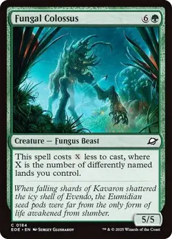 FUNGAL COLOSSUS mtg NM-M Edge of Eternities Common - Image 1