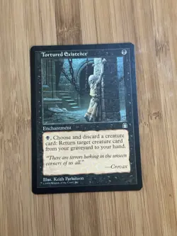 MTG Magic the Gathering Tortured Existence Stronghold NM - Image 1