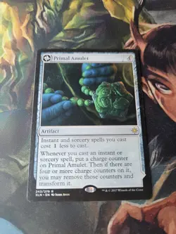 Primal Amulet Primal Wellspring - Rare - Ixalan MTG XLN (243/279) NM - Image 2