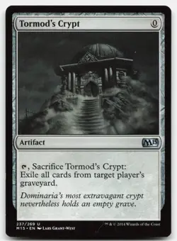 MTG Tormod's Crypt U Magic 2015 (M15) 237 LP - Image 1