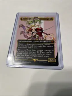Terra, Herald of Hope (Borderless Non Foil) 0204 Final Fantasy MTG NM/M FFVI - Image 1