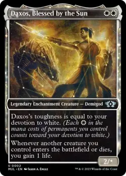 Daxos, Blessed by the Sun -Foil Near Mint MTG - Image 1