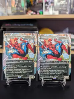 Spectacular Spider-Man (Borderless) X2 Marvel's Spider-Man Regular NM MTG - Image 1