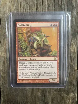 *GOBLIN KING* - 10th Edition : MTG Magic The Gathering - Single Card : NM - Image 1