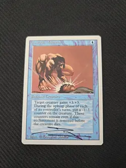Unstable Mutation Revised Signed Autograph Douglas Shuler NM MtG Magic - Image 1