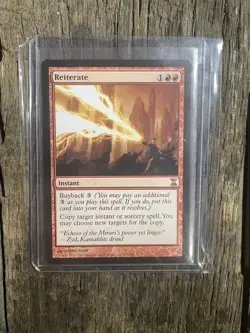 *REITERATE* - Time Spiral : MTG Magic The Gathering - Single Card : NM - Image 1