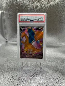 Pokemon Promo Charizard V SWSH050 PSA 10 - Image 1