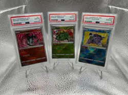 Radiant Charizard, Venusar, Blastoise JP Pokemon Go PSA 10 Sequential - Image 1