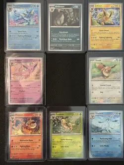 Pokemon TCG Prismatic - Cosmos Promo Cards Set Of 8 Only - Image 1