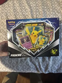 Pokemon TCG Pikachu V Box Brand New Factory Sealed Promo Mimikyu 4 Packs 820650851179 - Image 1