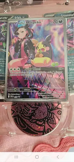 Pokemon TCG Marnies Morpeko #206 PROMO Still *SEALED* In Promo Battle Deck - Image 1