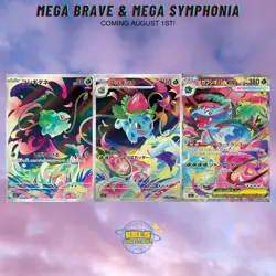 Mega Brave & Mega Symphonia EX Booster Box Set Pokemon M1S M1L US Seller - Image 5