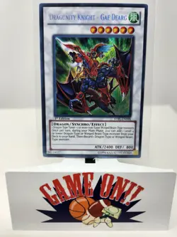 YuGiOh Dragunity Knight - Gae Dearg STBL-EN098 Secret Rare 1st Edition NM - Image 1