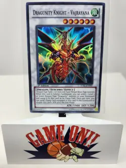 YuGiOh Dragunity Knight - Vajrayana STBL-EN097 Super Rare 1st Edition NM - Image 1