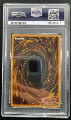 2024 PSA 9 GRADED YUGIOH RA03 PLATINUM SECRET RARE Diabellstar The Black Witch - Image 2