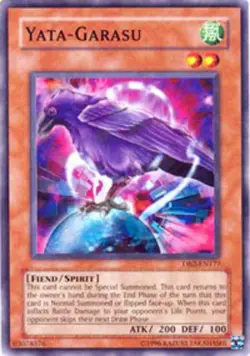 Yugioh! MP Yata-Garasu - DB2-EN177 - Common - Unlimited Edition Moderately Playe - Image 1