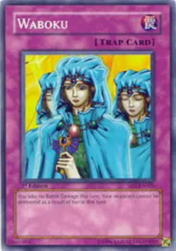 Yugioh! MP Waboku - SD7-EN026 - Common - 1st Edition Moderately Played, English - Image 1