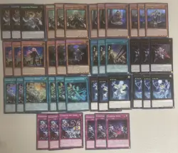 Yugioh EXOSISTER 42 CARDS Deck Core MARTHA NM 1ST EDITION MP23 - Genesys Format - Image 1