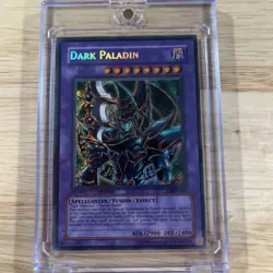 Yugioh Dark Paladin DMG-001 Limited Edition Secret Rare Near Mint - Image 1