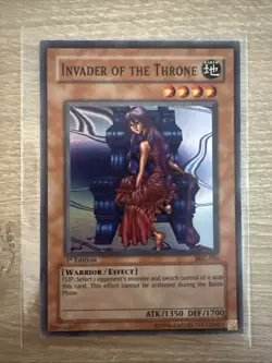 Yu-Gi-Oh! Invader of the Throne 1st Edition Super Rare MRL-026 MP - Image 1