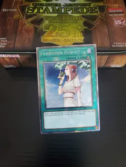 Yugioh Stampede - Forbidden Chalice - Platinum Secret Rare - RA04-EN137 - Image 1