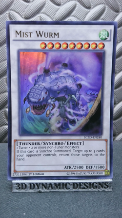 | Yugioh Mist Wurm LC5D-EN240 1st Edition Ultra Rare NM-/VLP 🔥 | - Image 1