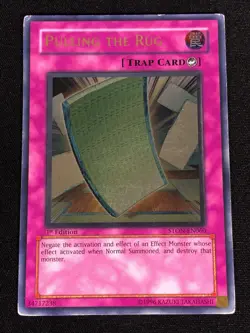 Yugioh Pulling The Rug STON-EN060 1st ULTIMATE (MP) - Image 1