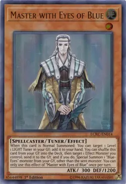 Yugioh - Master with Eyes of Blue (Ultra Rare) (Unlimited) - LCKC-EN014 P - Image 1