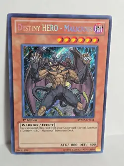 Destiny HERO - Malicious RYMP-EN034 Ra Yellow Mega Pack 1st Edition - Image 1