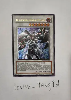 Yu-Gi-Oh! Blackwing Armor Master CRMS-EN041 Ultimate Rare Lightly Played #2 - Image 1