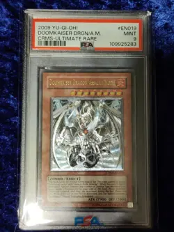 PSA 9 - CRMS-EN019 - Ultimate Rare - Doomkaiser Dragon/Assault Mode - Yu-Gi-Oh! - Image 1