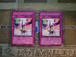 YUGIOH TCG 3X ASSAULT MODE ACTIVATE COMMON 1ST EDITION NM - Image 1