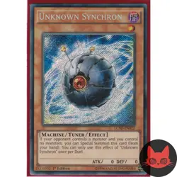 Yugioh Unknown Synchron LC5D-EN022 Secret Rare 1st Edition LP - Image 1