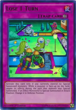 *** LOSE 1 TURN *** ULTRA RARE MP16-EN034 (MINT/NM) YUGIOH! - Image 1
