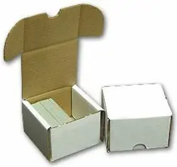 5 x 200 Count Cardboard Trading Cards Storage Box MTG Yugioh Pokemon 200ct - Image 5