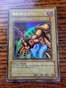 MP Right Arm of the Forbidden One LOB-122 The Legend of Blue Eyes White Dragon - Image 1