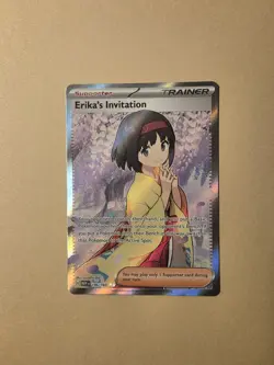 Erika's Invitation 196/165 Sv: Scarlet & Violet 151 Trainer Pokemon Card - Image 1