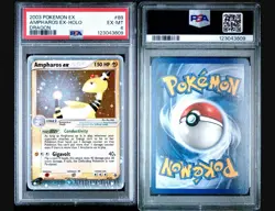 Ampharos EX Dragon Holo Card 89/97 2003 PSA 6 - Image 3