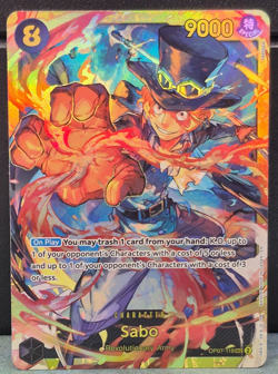 Sabo PRB-02 OP07-118 Secret Rare The Best Vol 2 One Piece Near Mint Card Game NM - Image 1