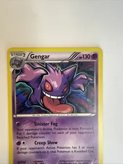 Pokemon Gengar TCG Reverse Holo Rare Card 35/83 Generations LP - Image 3
