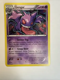 Pokemon Gengar TCG Reverse Holo Rare Card 35/83 Generations LP - Image 4