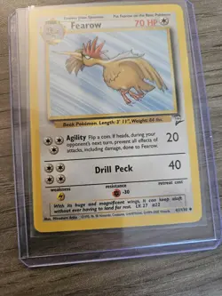 Pokemon Fearow Card 41/130 Base Set 2 Excellent Condition English - Image 3