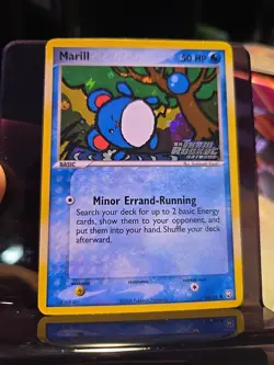 Marill 68/109 ex Team Rocket Returns Reverse Holo Foil Pokemon Card - Image 1
