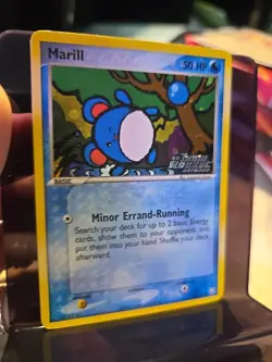 Marill 68/109 ex Team Rocket Returns Reverse Holo Foil Pokemon Card - Image 3