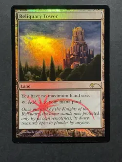 Reliquary Tower - FNM Promo - Foil - Magic the Gathering MTG - Image 1
