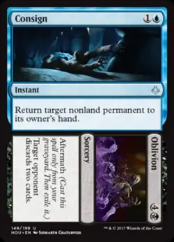 Consign to Oblivion - Light Play MTG Hour of Devastation - Image 1