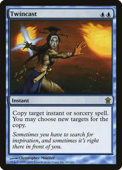Twincast 1x FOIL SOK MTG Saviors of Kamigawa Rare MINT blue - Image 1