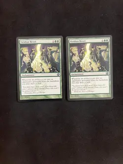 Viridian Revel x2 [Scars of Mirrodin] Magic MTG Cards NM/LP - Image 1