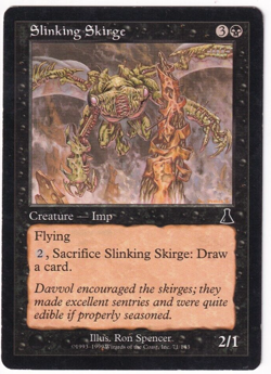 Slinking Skirge Urza's Destiny #71 Magic The Gathering 1999 MTG Single - Image 1